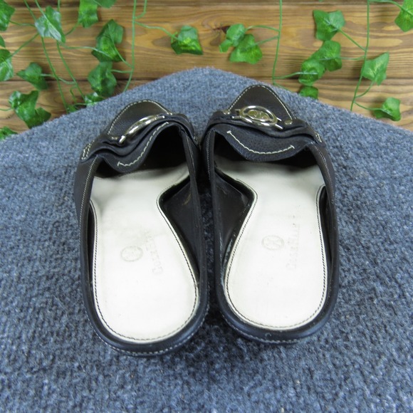 Cole Haan Women  Mule Black Leather Pump 9 Medium  Used 2025 - Picture 4 of 6
